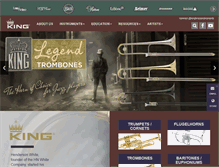 Tablet Screenshot of kingwinds.com